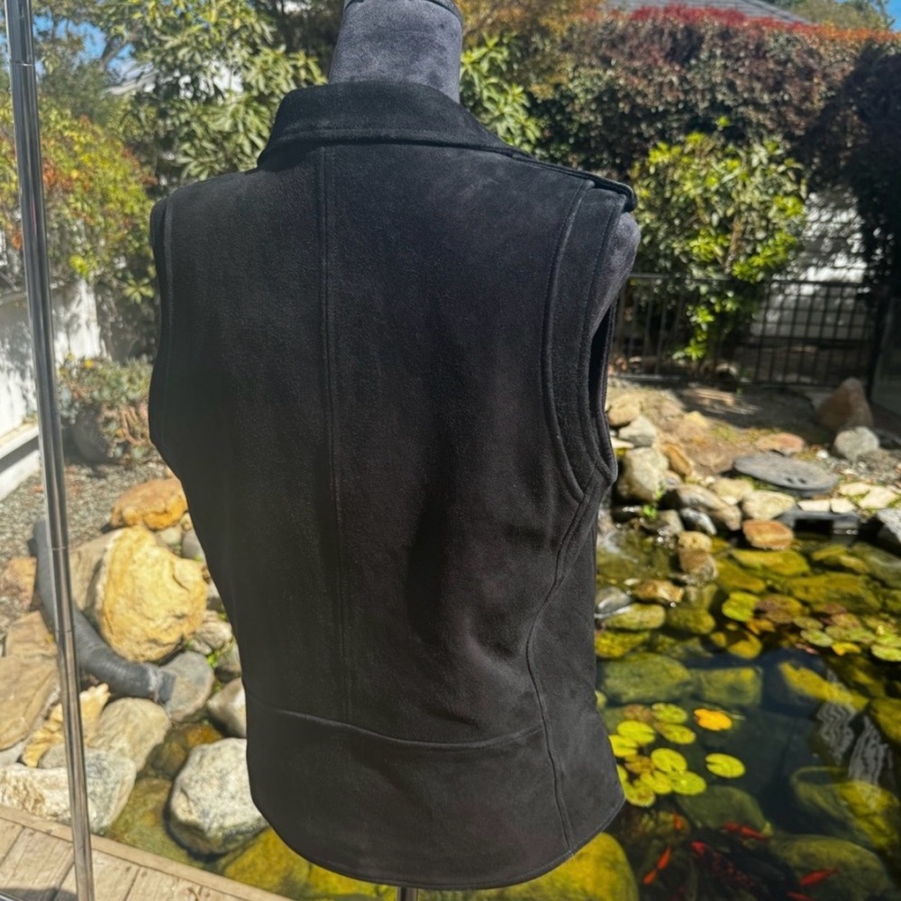 Vintage VEDA Genuine Goat
Suede Moto Vest Sz L/XL - Picture 3 of 4